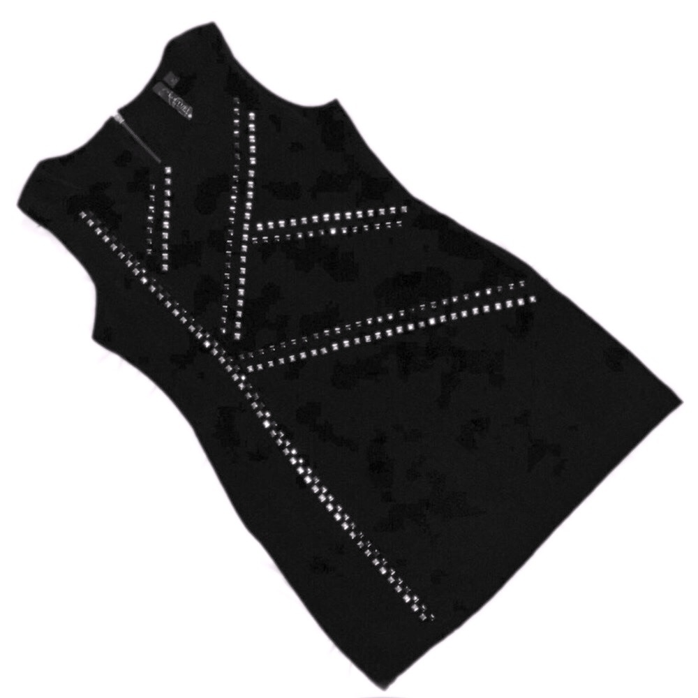 Kouture by Kimora Sleeveless Studded Mini Dress
